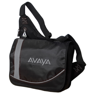 P4520-C
	-MESSENGER BAG
	-Black with Grey mesh and piping (Clearance Minimum 60 Units)